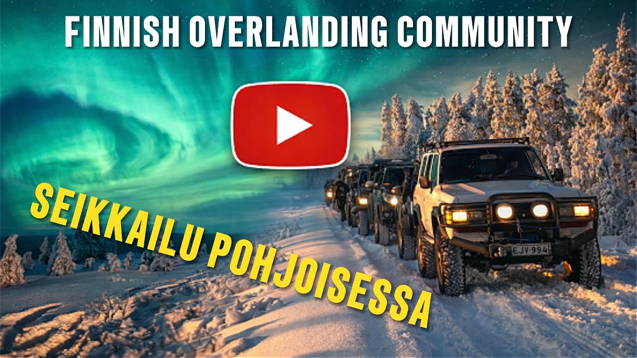 REVONTULIEN ALLA - TALVINEN OVERLAND SEIKKAILU LAPISSA