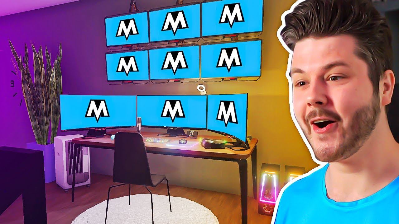 Ik bouw de ULTIEME GAMING SETUP in House Flipper!