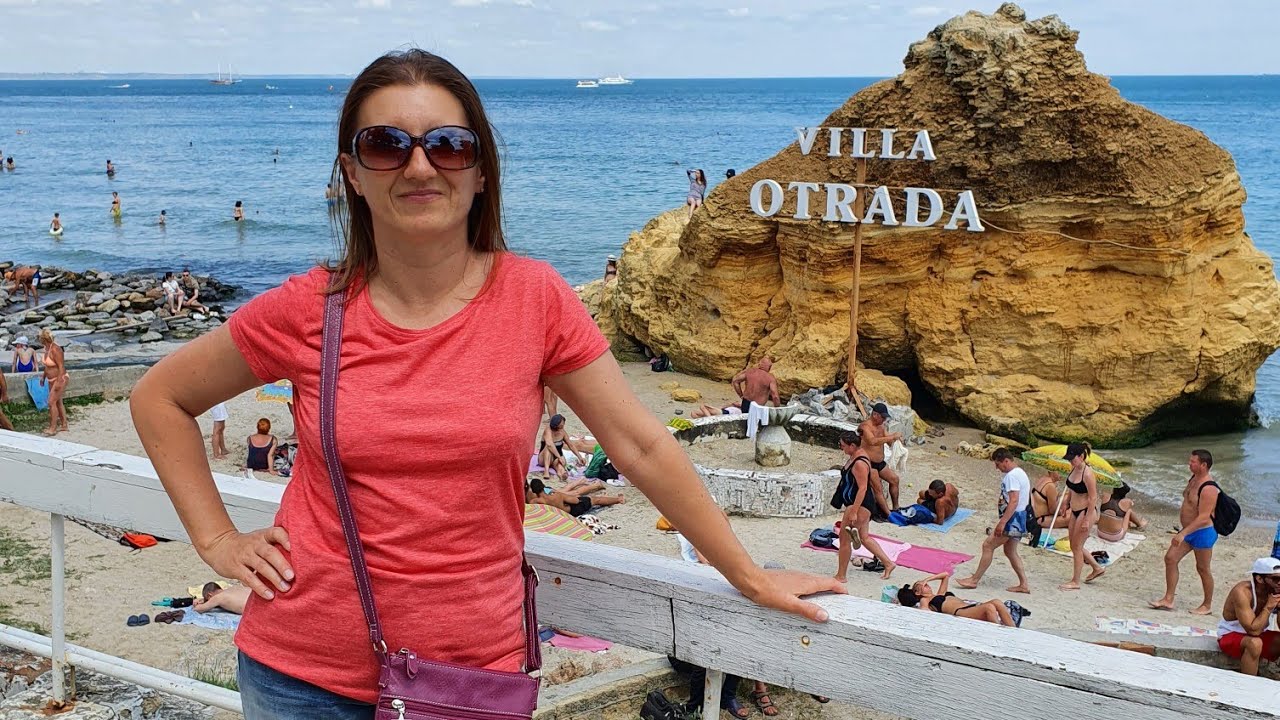 Одесса пляж Отрада ✅ Экстрим на Канатной дороге