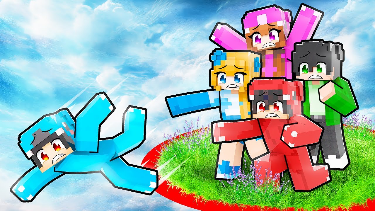 Locked on ONE REALISTIC BLOCK with CRAZY FAN GIRL!