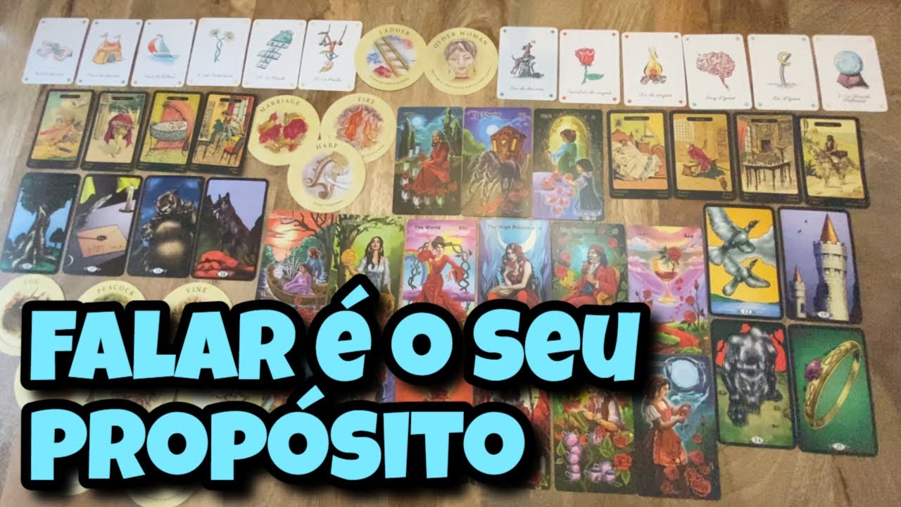 Falar é o Seu Propósito 💗 Leitura Tarot Oráculos