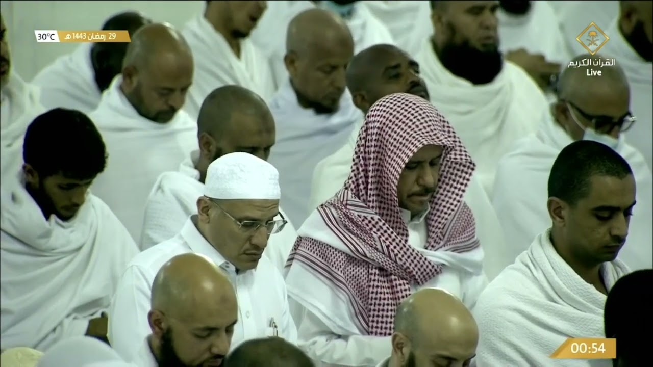 29th Ramadan 1443 Makkah Tahajjud Shekh Dosary