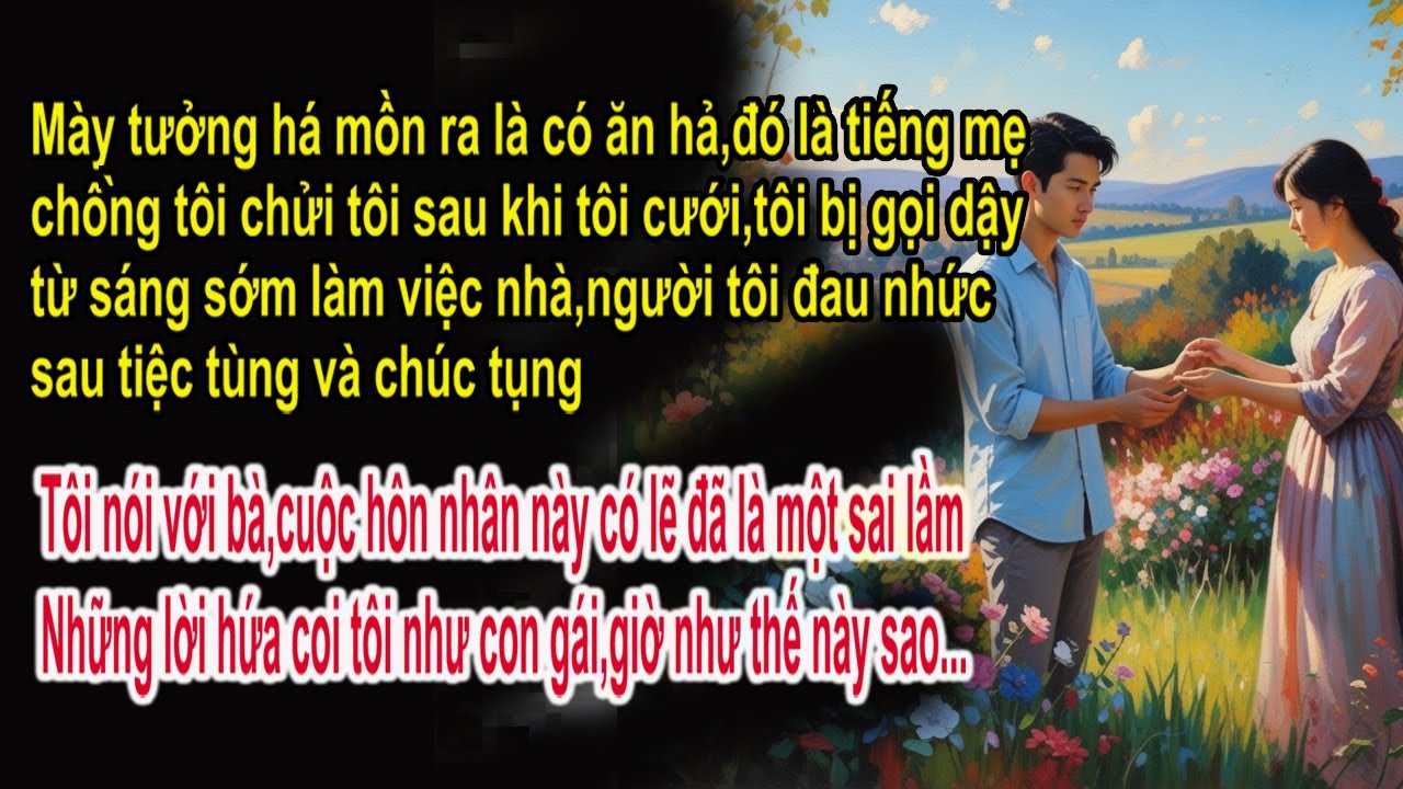 Mẹ chồng bắt con dâu dậy sớm phục vụ bố chồng