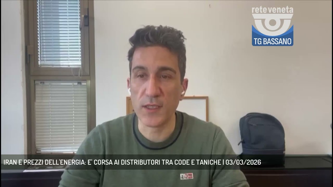 IRAN E PREZZI DELL'ENERGIA: E' CORSA AI DISTRIBUTORI TRA CODE E TANICHE | 03/03/2026