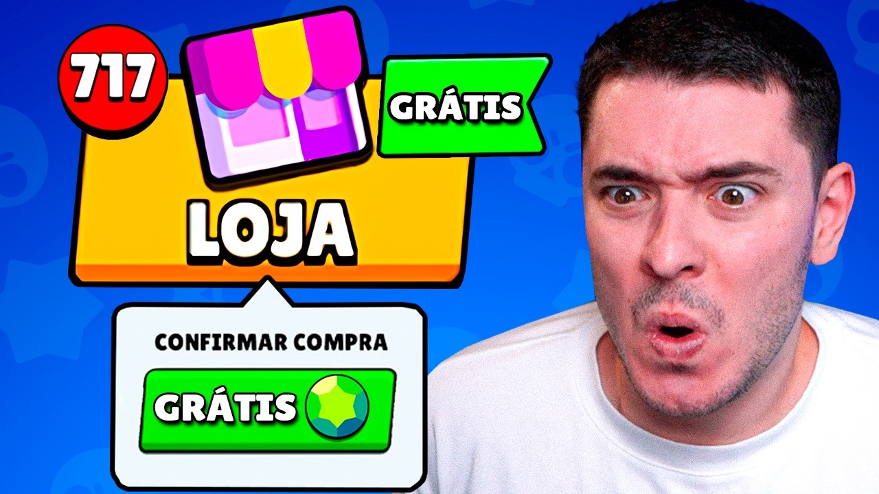 T&Aacute; TUDO DE GRA&Ccedil;A... Brawl Stars