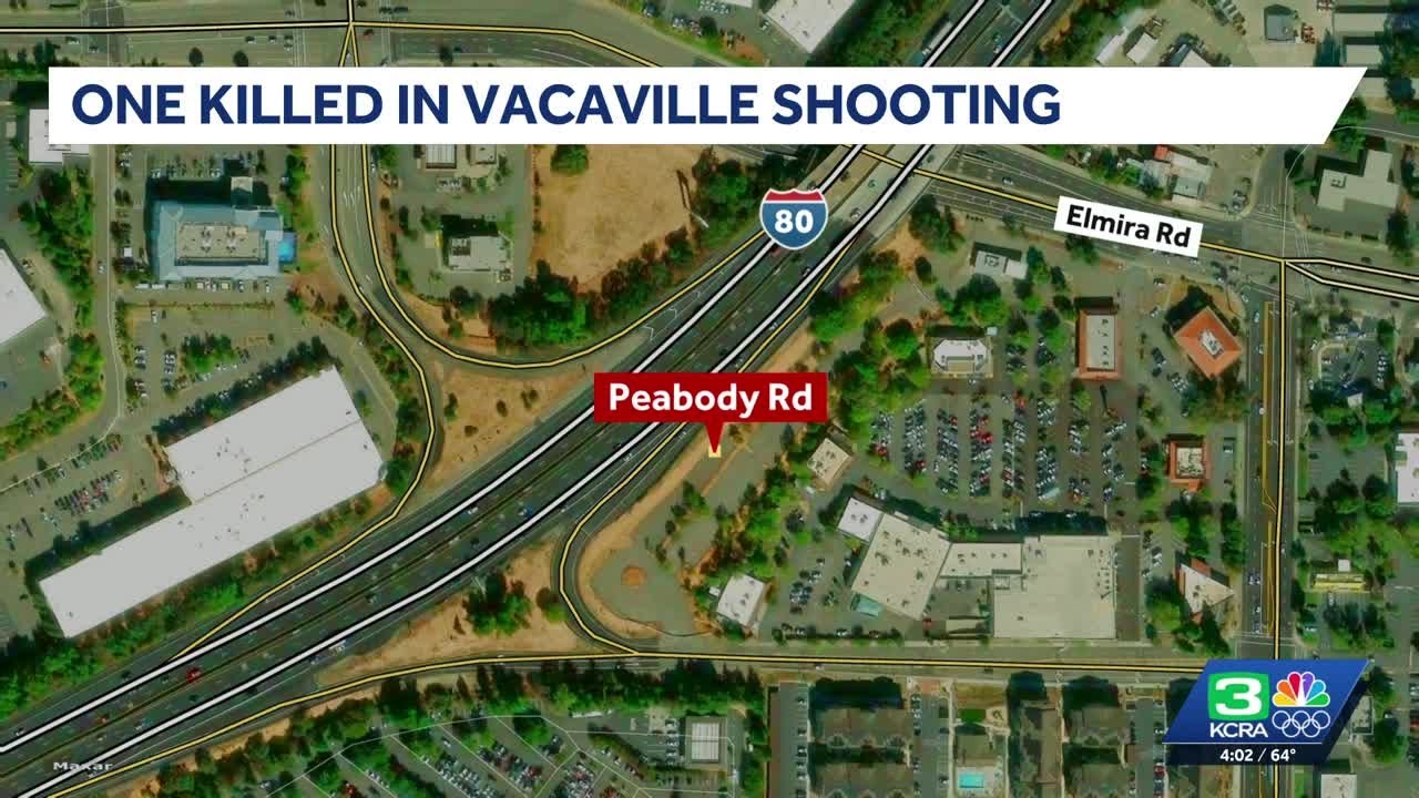 1 dead after shooting in Vacaville, police say