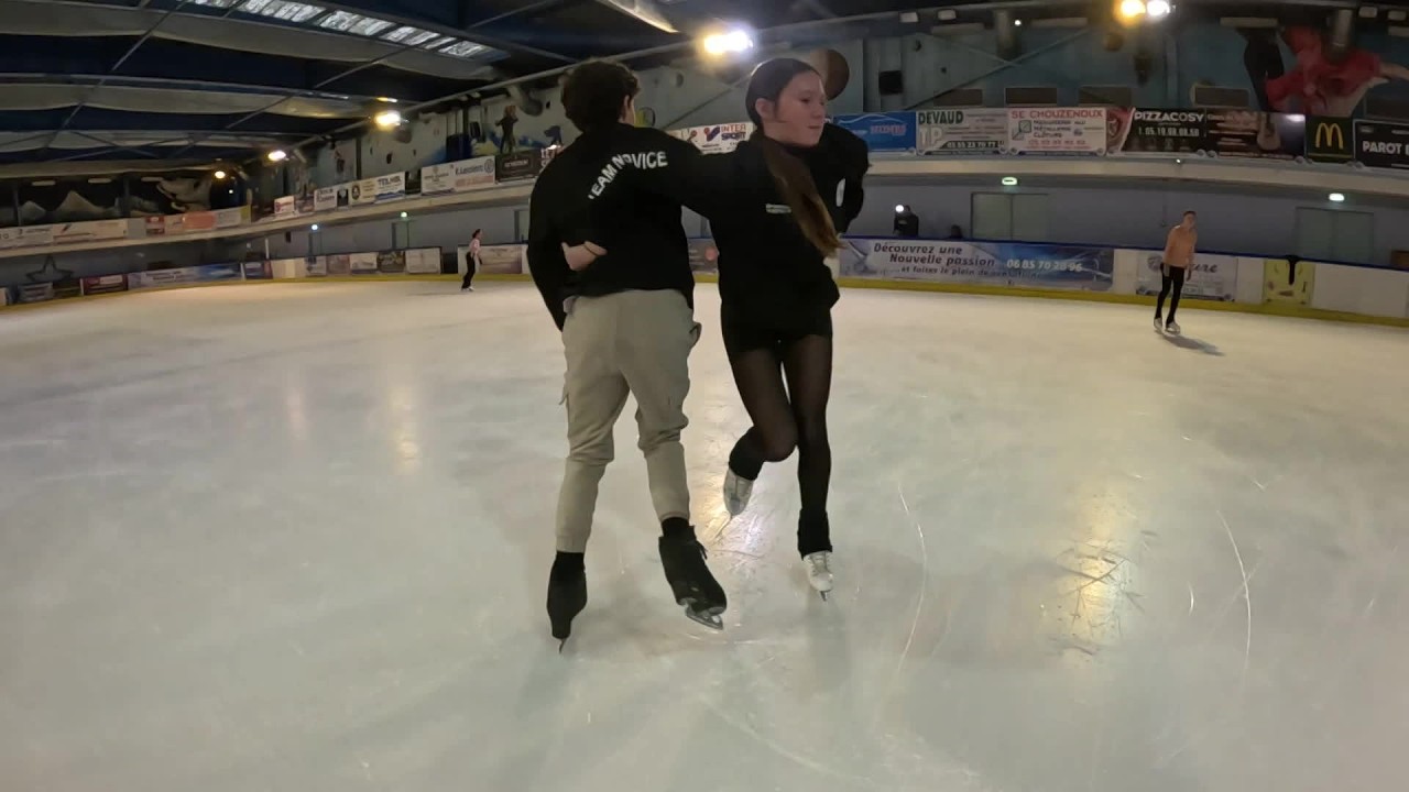 Camille et Maël, des jumeaux qui visent les sommets en danse sur glace
