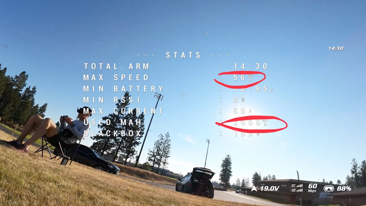 GEPRC Vapor D6 Endurance Flight Auline 6S 3000mAh Li-ion pack + fixed wing follow