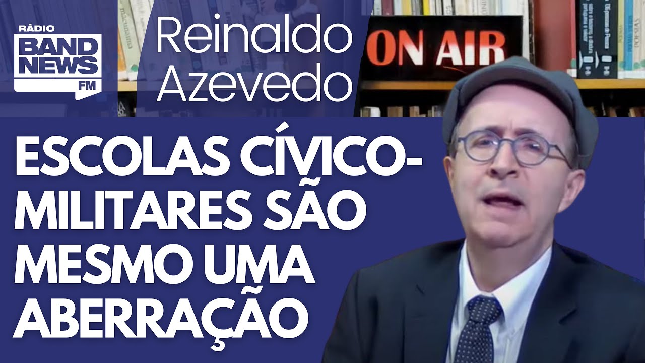 Reinaldo: Escolas cívico-militares, mistificações e farsas
