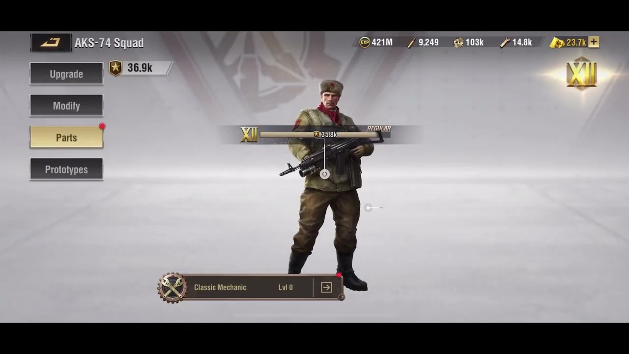 Getting 8.1 infantry!