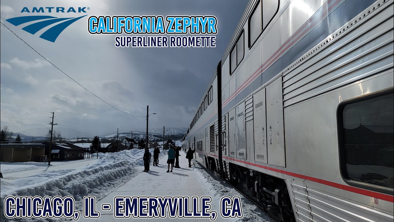 Riding Amtrak's California Zephyr | Superliner Roomette | Chicago-Emeryville