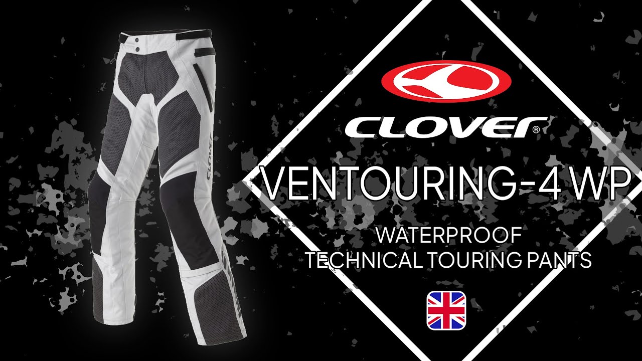 CLOVER VENTOURING-4 WP PANTS - waterproof technical touring pants - ENG