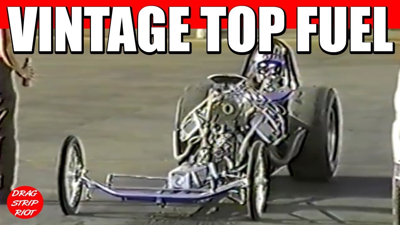 Top Fuel Vintage Drag Racing Bakersfield California