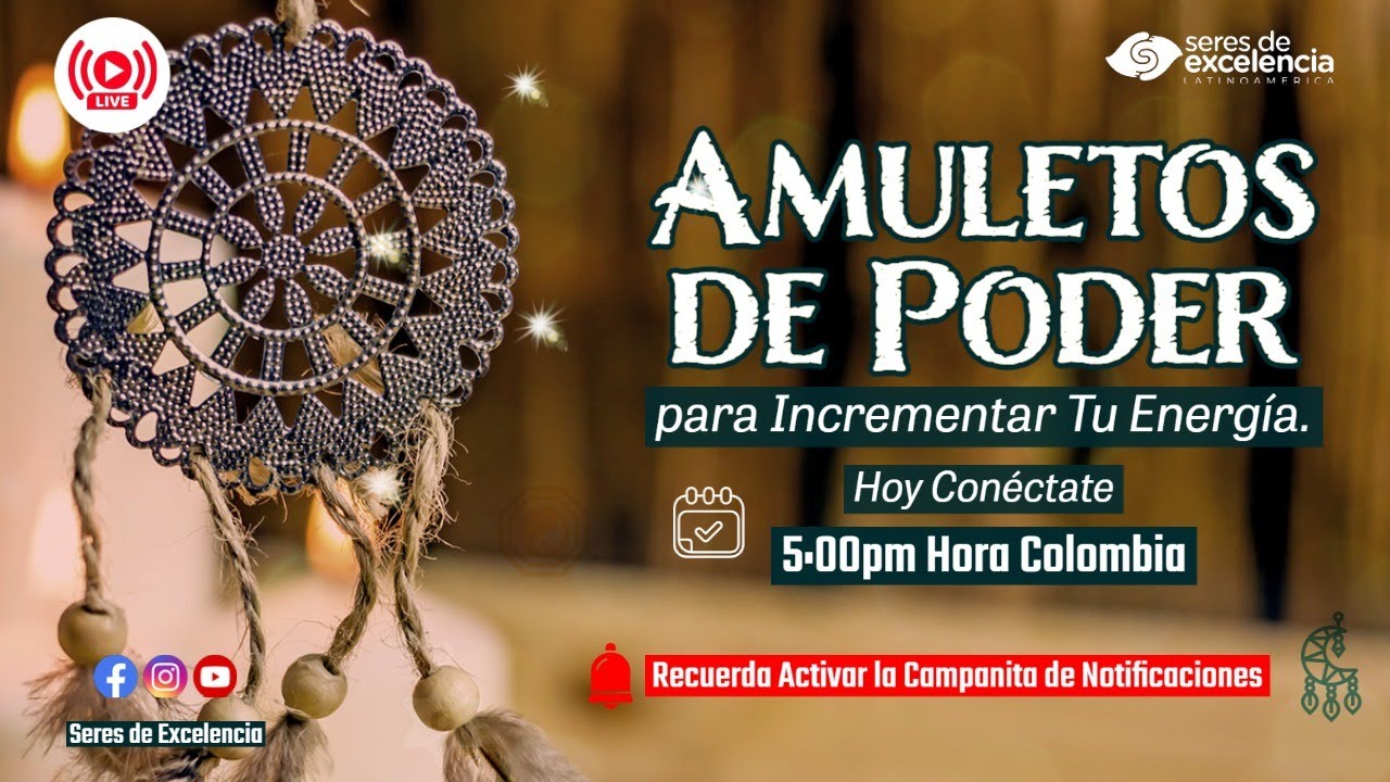 🔴 DESCUBRE AQUELLOS AMULETOS DE PODER QUE SIRVEN PARA INCREMENTAR TU ENERG&Iacute;A
