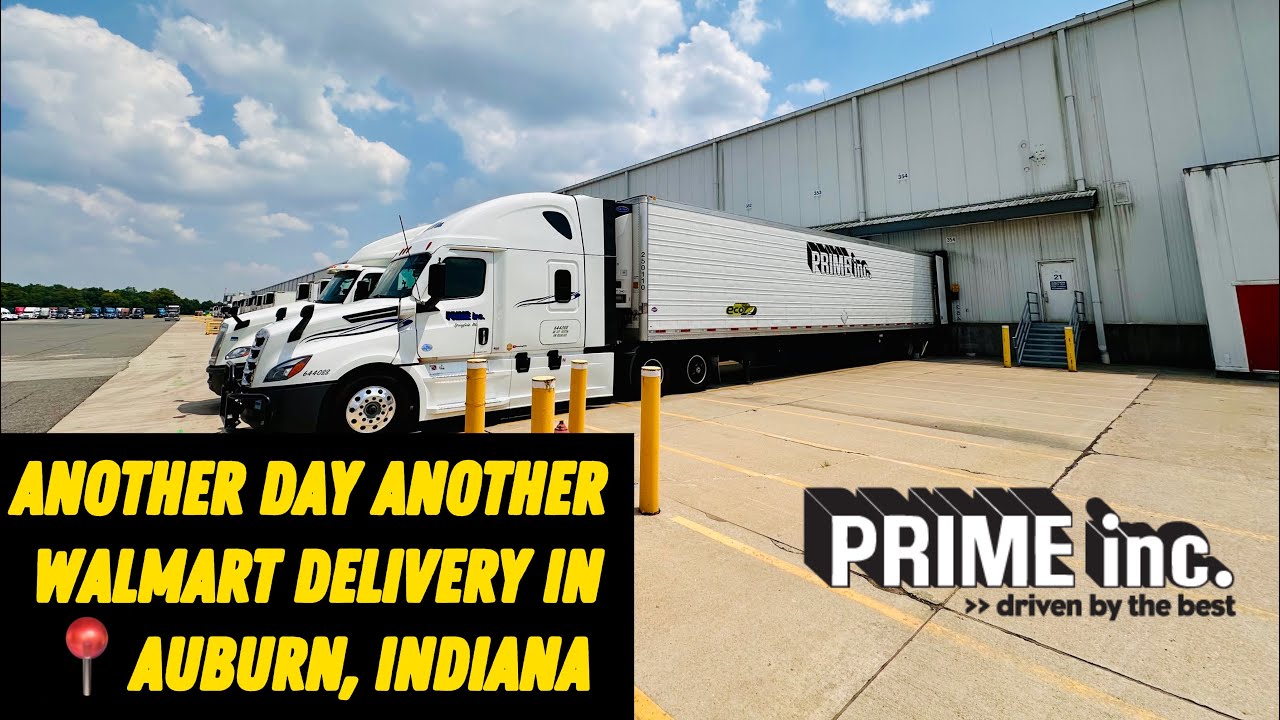 Another Day Another Walmart Delivery In 📍Auburn, Indiana | Prime INC.