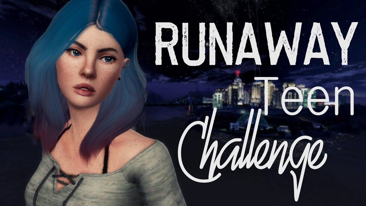 The Sims 3 🎒 Runaway Teen Challenge #1 - Alternatywne życie Narin Tilmar...