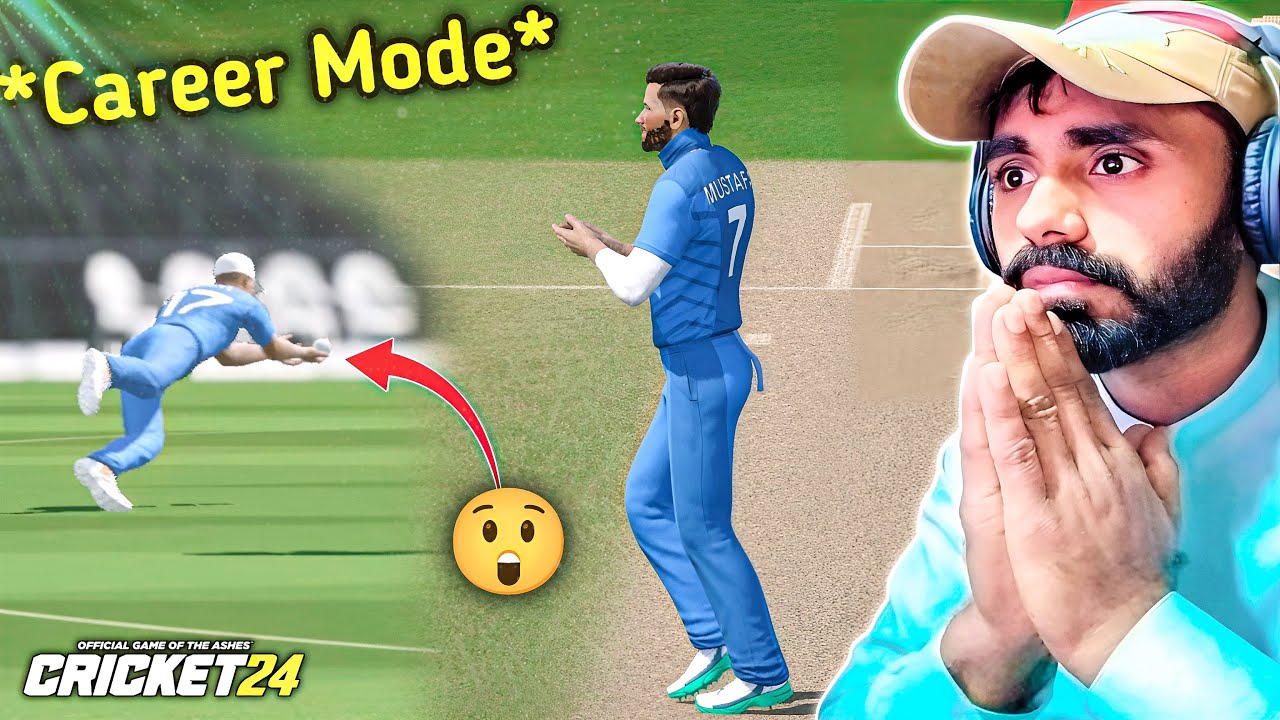 YA HOTA HA ALL-ROUNDER 😮 CAREER MODE CRICKET 24 GAMEPLAY IN HINDI URDU