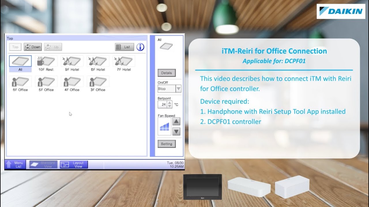 [Installation Guide] Daikin Solution - Reiri for Office iTM - Reiri Connection