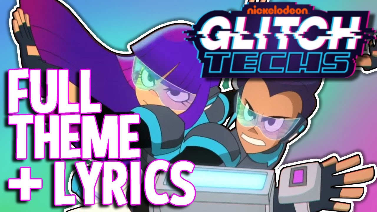 GLITCH TECHS FULL THEME SONG (+LYRICS ON SCREEN) [!FLASHING LIGHTS!]