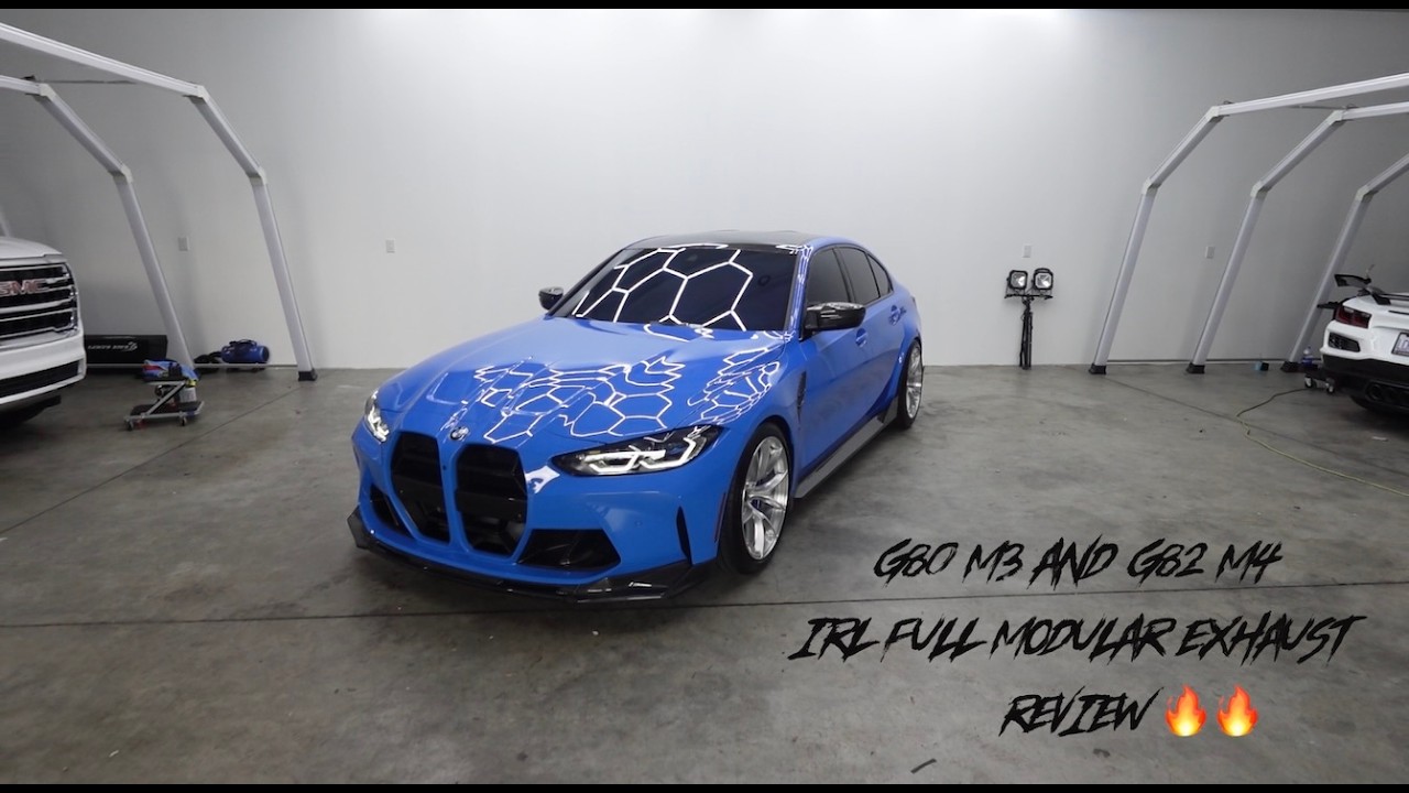 G80 M3 IRL Catback Exhaust V1 VS Full Modular V2  Catback Exhaust