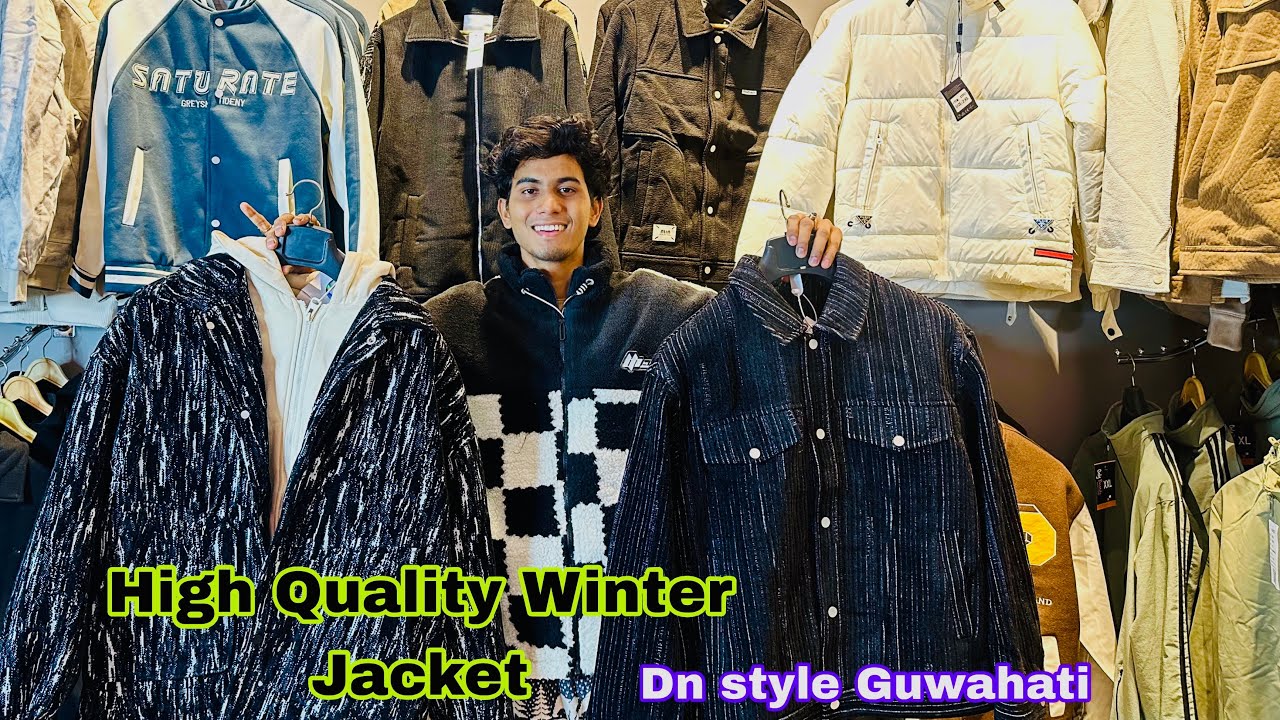 High Quality Men's Winter Jackets Price Hunt Guwahati 2025| 100+ Varieties!! #nihal #dnstyle 