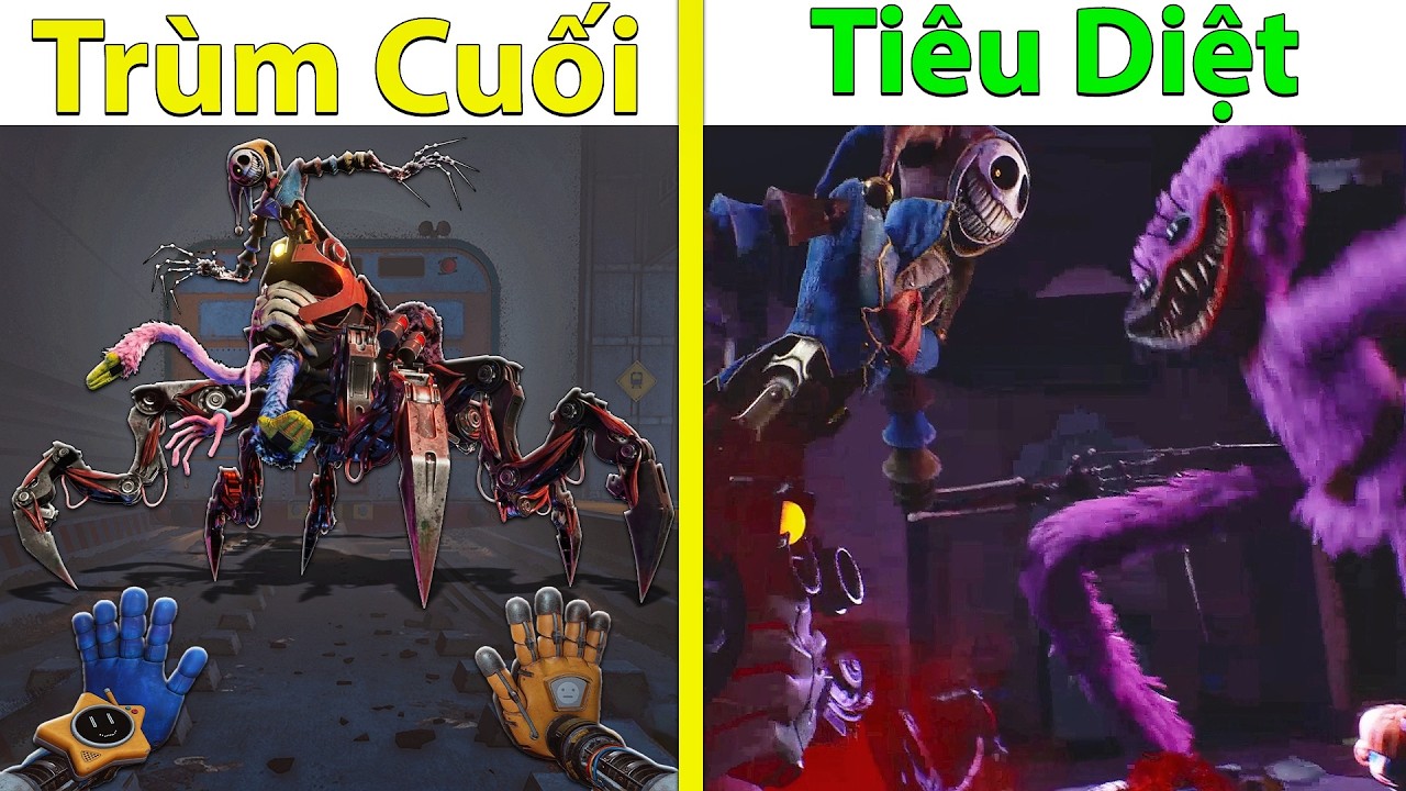 CÁCH TIÊU DIỆT THE PROTOTYPE(TRÙM CUỐI) CỦA POPPY PLAYTIME CHAPTER 5