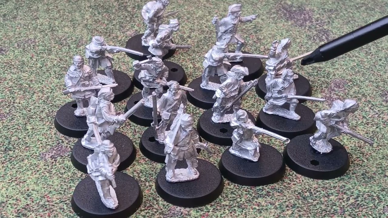 28mm French Indian War, a look at different manufacturers.