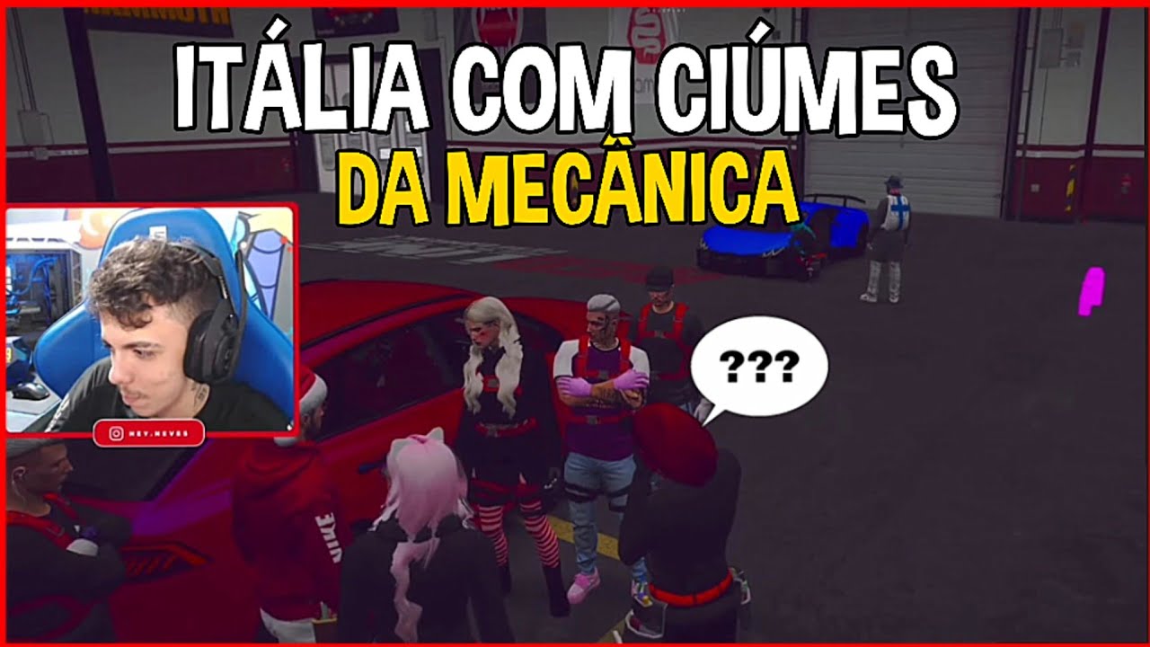 ITÁLIA COM CIÚMES DA MECÂNICA RUSSA *pau quebro* | GTA RP