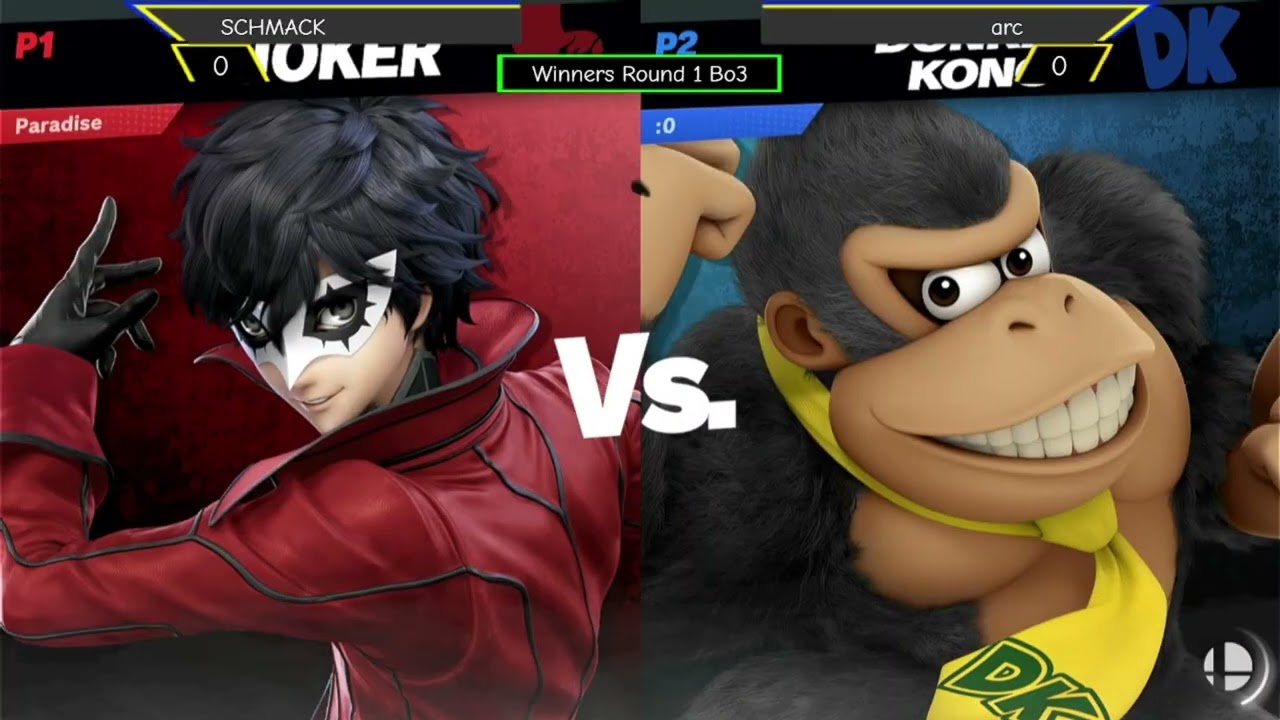 SCHMACK [Donkey Kong] vs arc [Aegis, Joker] - Pincadia: The Final Pummel [Winners Round 1]