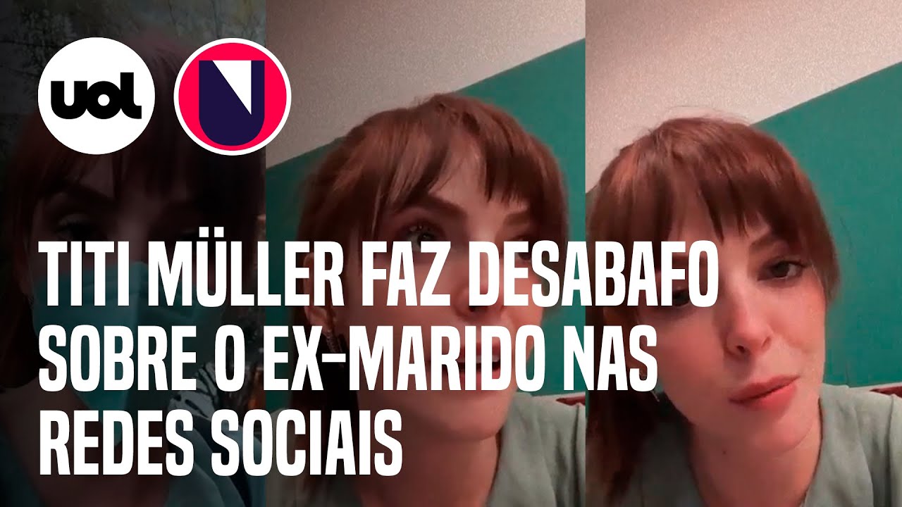 Titi Müller faz desabafo sobre ser mãe solo e expõe ex-marido