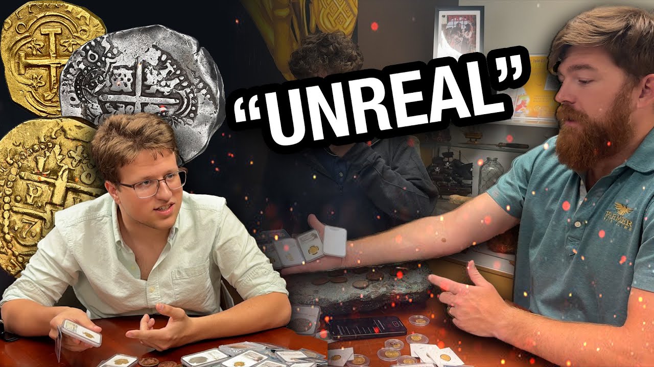 These Coins Spent CENTURIES Underwater - Shipwreck Treasure Coin Unboxing