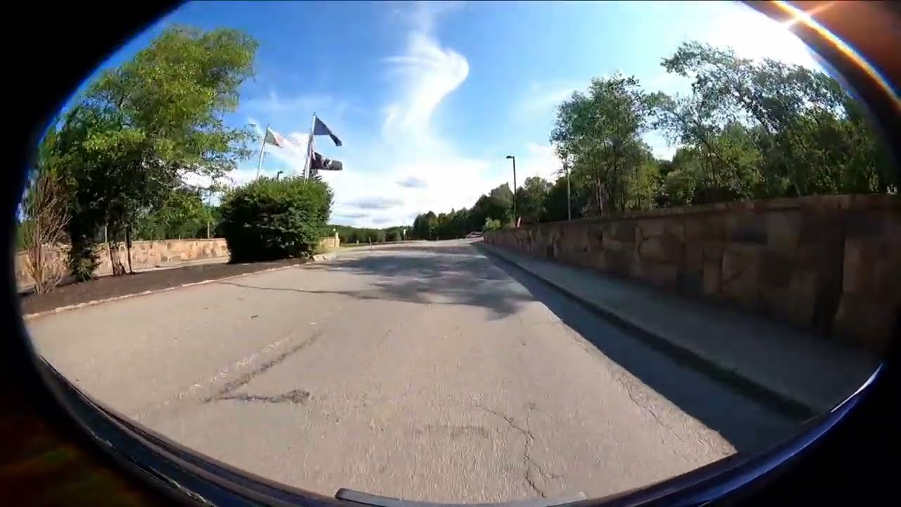 Driving Thru HamLin PA Pennsylvania (08-20201)