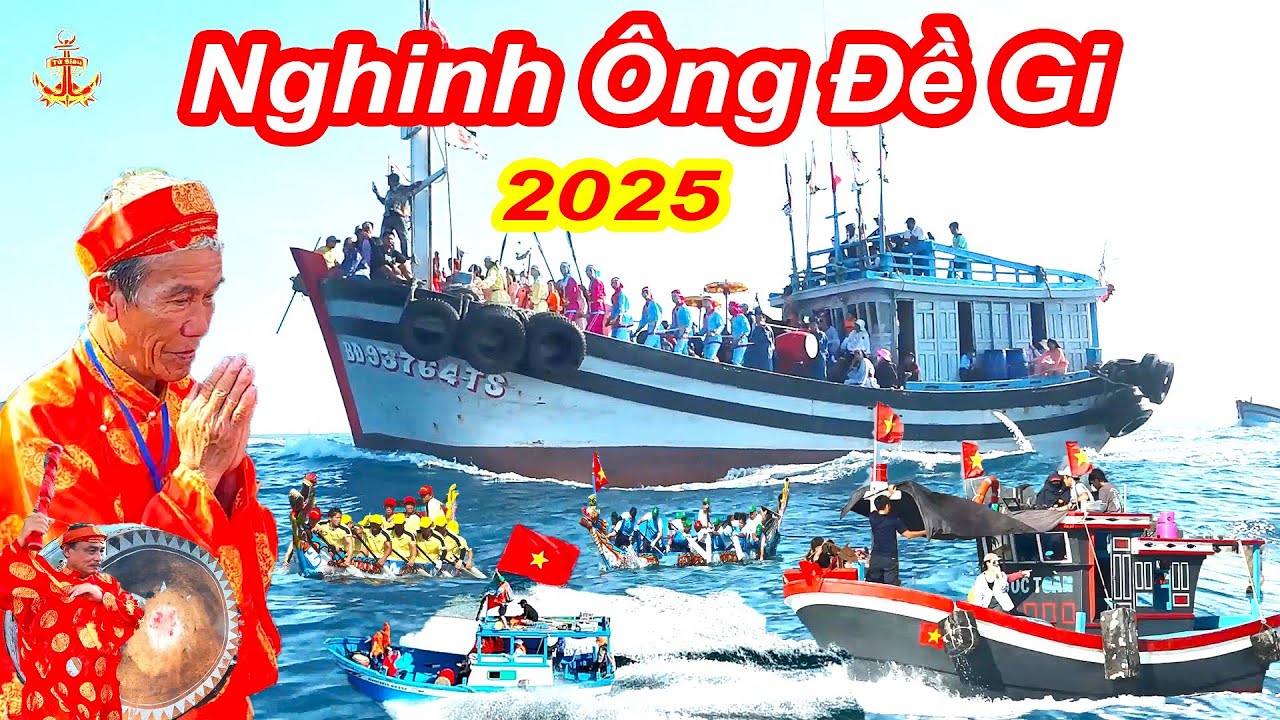 Nghinh Ông Đề Gi - Bình Định 2025 || Kịch Tính Và Hấp Dẫn Xém Rái Nài