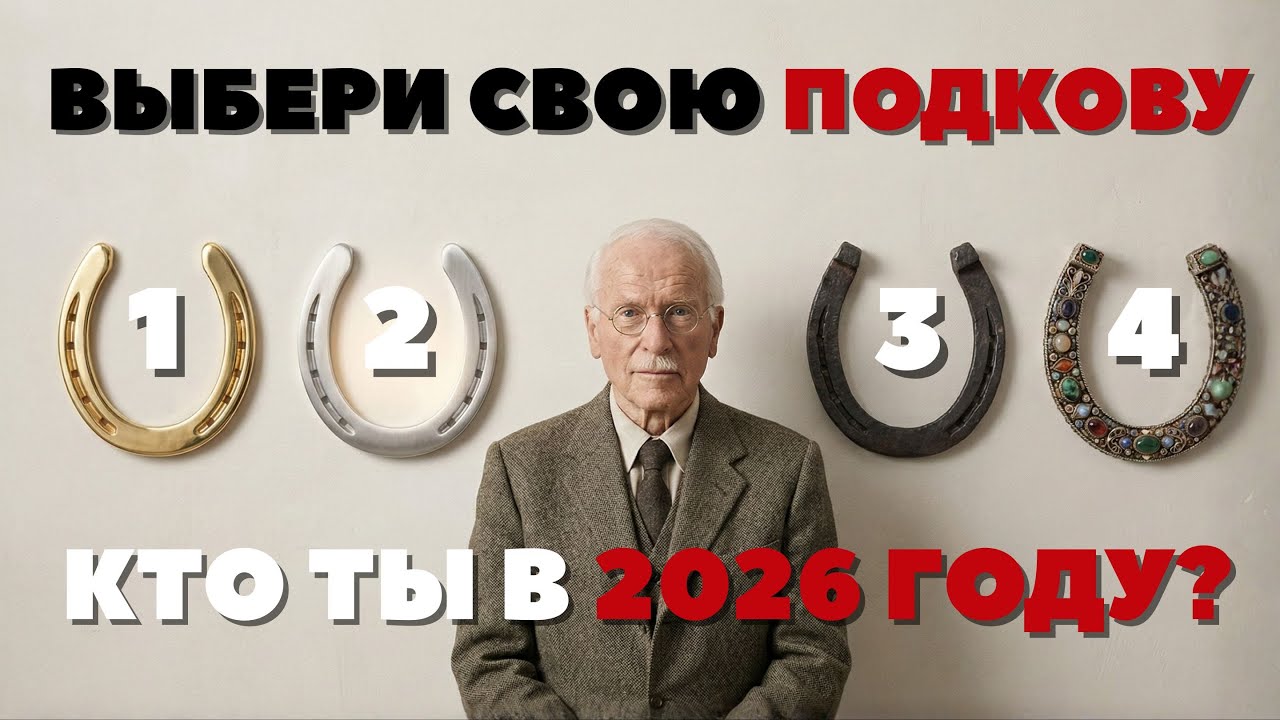 ВАШ МАГНИТ УДАЧИ В 2026 ГОДУ: Выберите ПОДКОВУ и узнайте свою СИЛУ. (Тест Юнга)