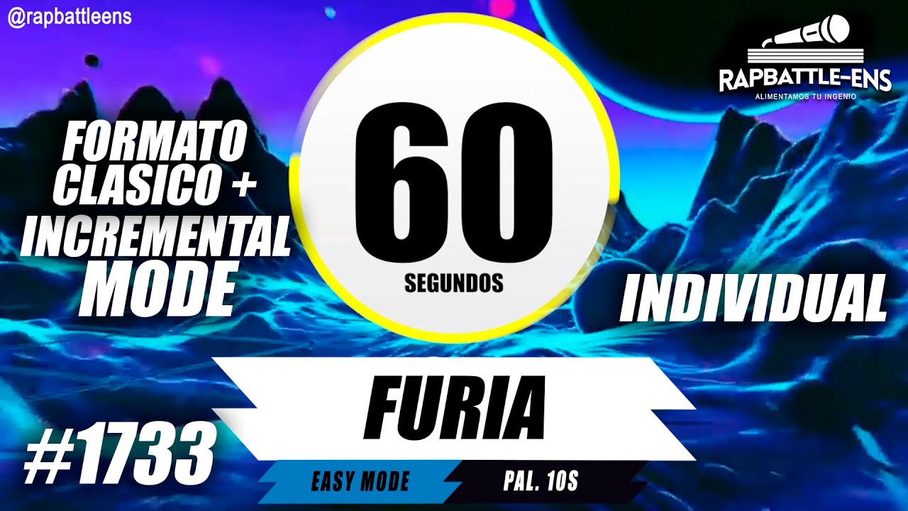 🎤 Formato FMS Individual 🔥 Base de Rap Para Improvisar Con Palabras | ENTRENAMIENTO FMS #1733