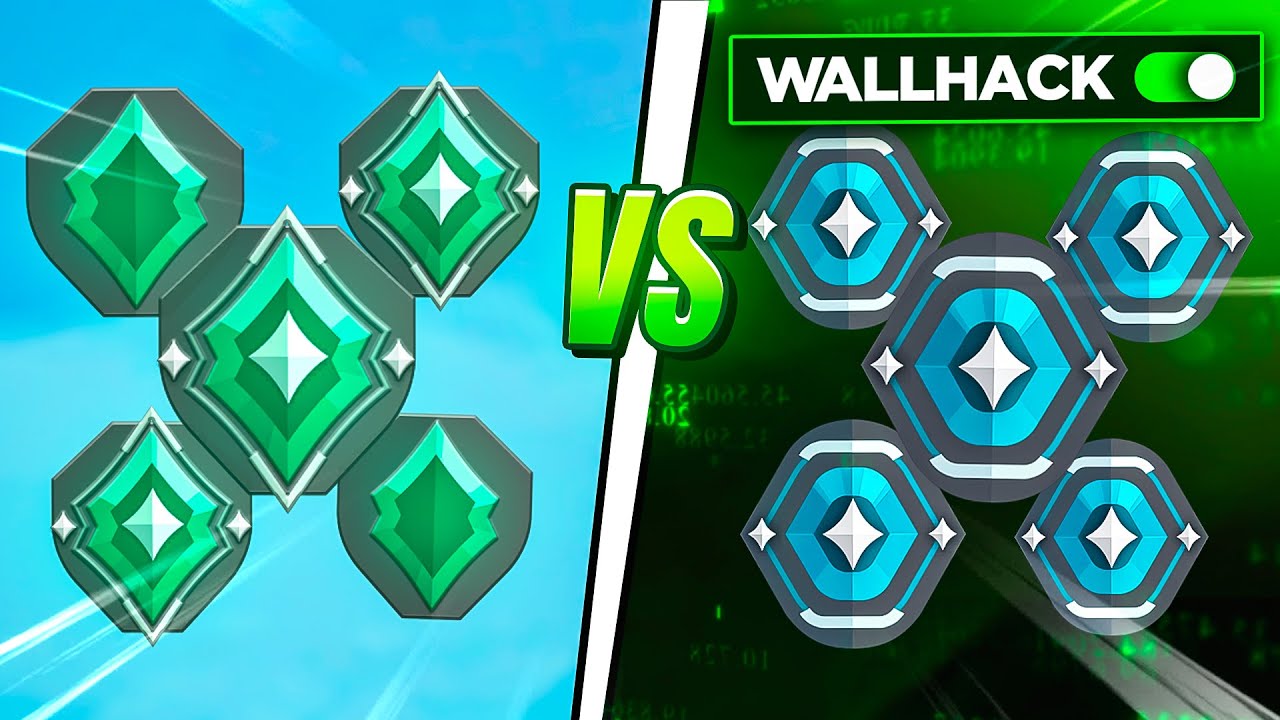 ¡ASCENDENTES VS PLATINOS CON WALLHACK!