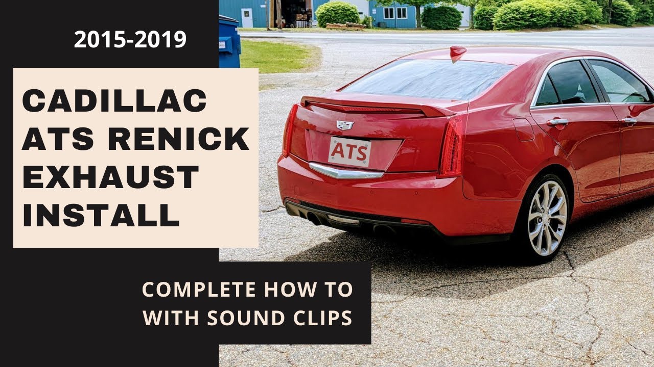 Как установить выхлопную систему Cadillac ATS Renick Performance: простая установка и отличный звук