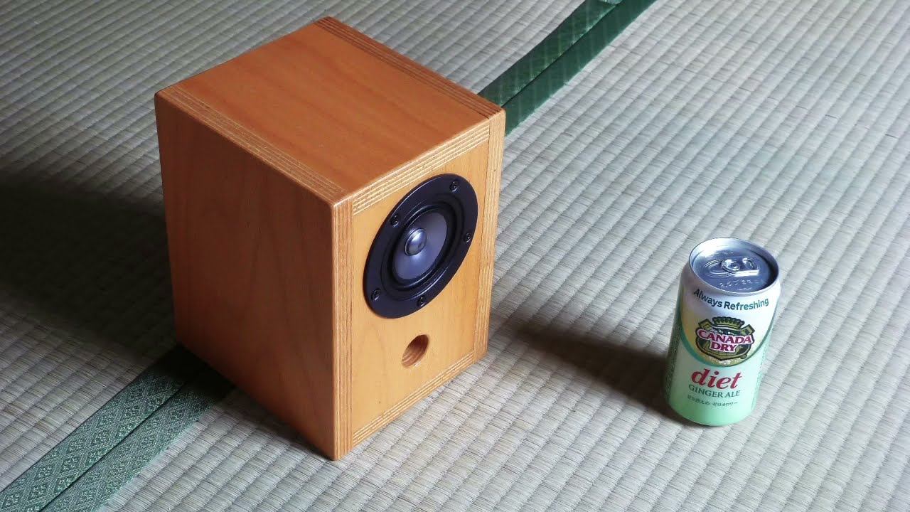 Carpenters / MarkAudio　CHN519　3Lバスレフ型　Bass reflex　8cmフルレンジスピーカー