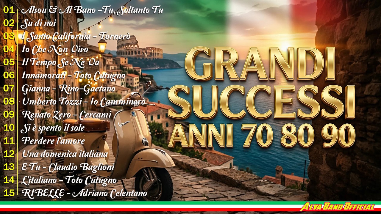 Le Canzoni Italiane Più Famose di Tutti i Tempi ✨ Grandi Successi Anni 70 80 90 | Playlist Nostalgia
