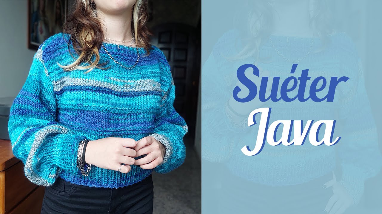 Suéter Tricô Java Blue Boy