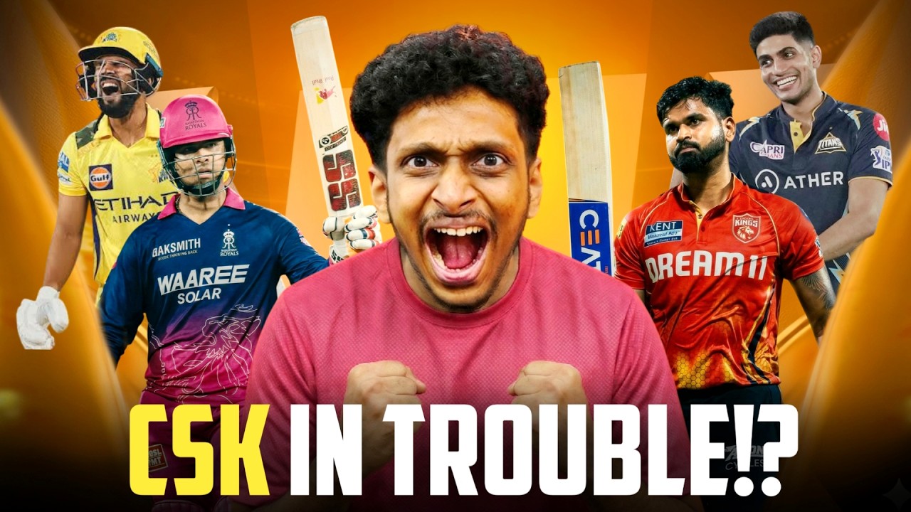 🚨 CSK IN TROUBLE ⁉️ | RR VS CSK REVIEW | PK VS GT PREVIEW | IPL 2026 | EP 48