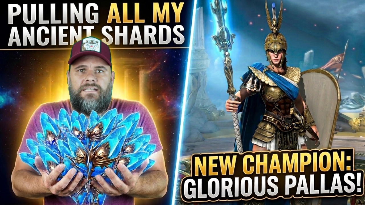 Pulling ALL my Ancient Shards for Glorious Pallas | Raid Shadow Legends