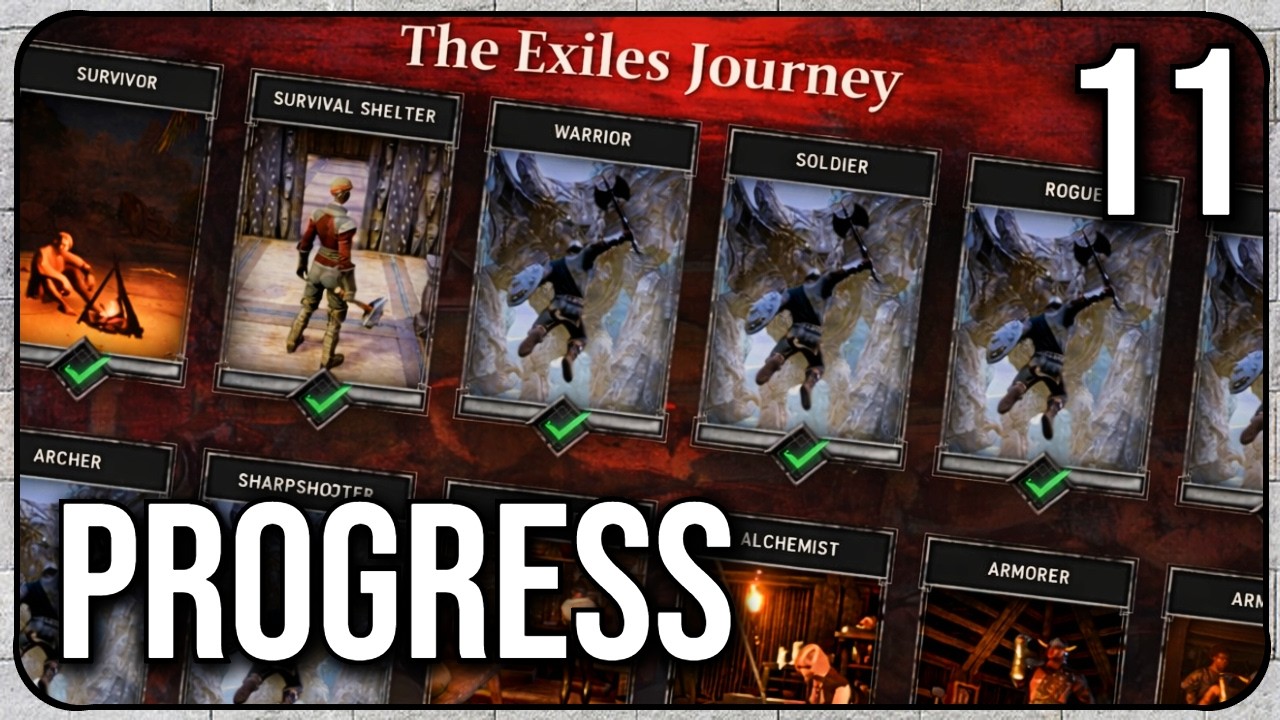 EP11. Quiet Progress | Ticking Off Journey Steps in Conan Exiles