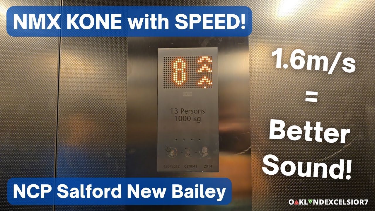 2014 KONE MonoSpace Lifts at NCP New Bailey, Manchester