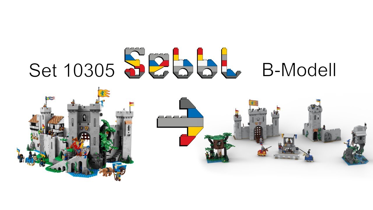 LEGO® 10305 B-Modell - Endlich eine neue Castle Welle