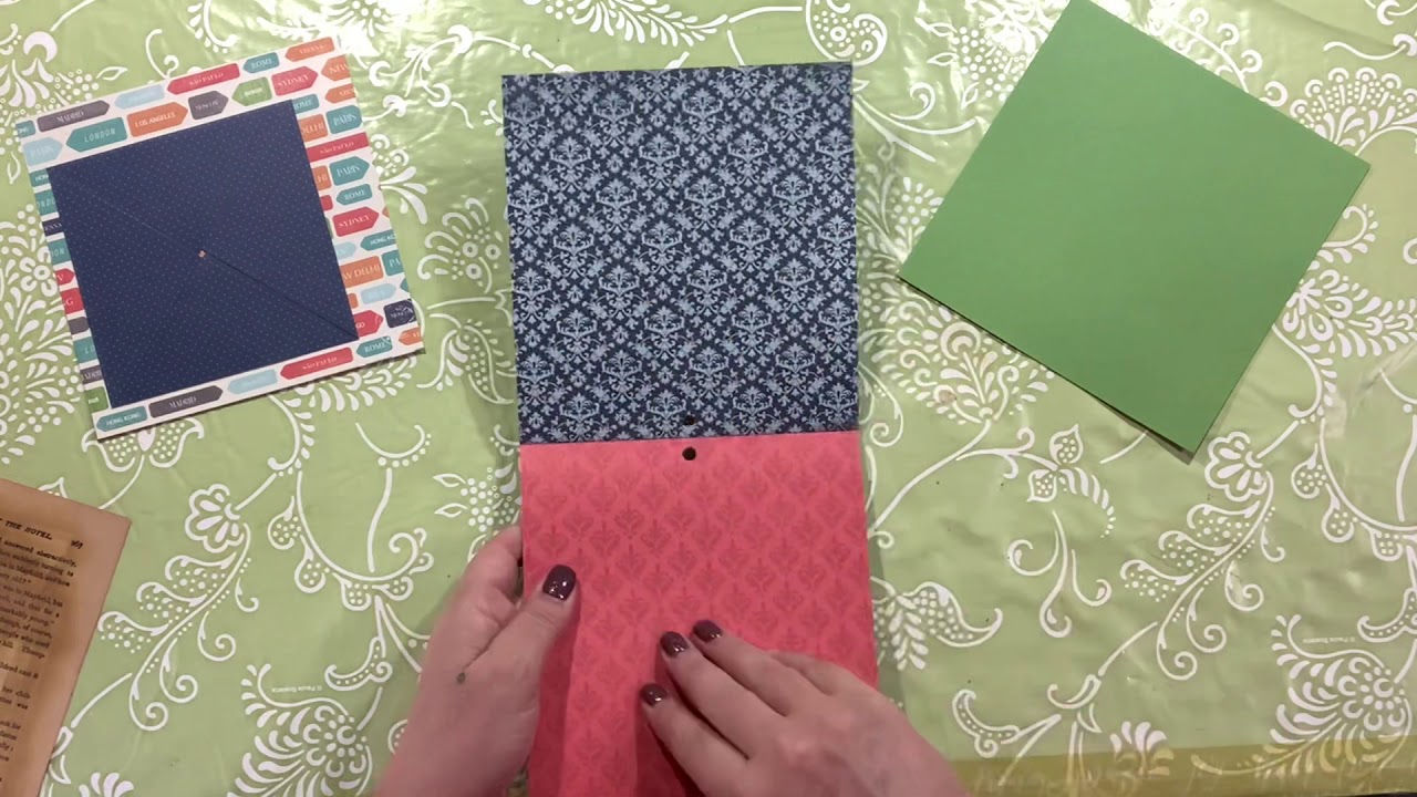 Quad Pockets from Square Paper Pads