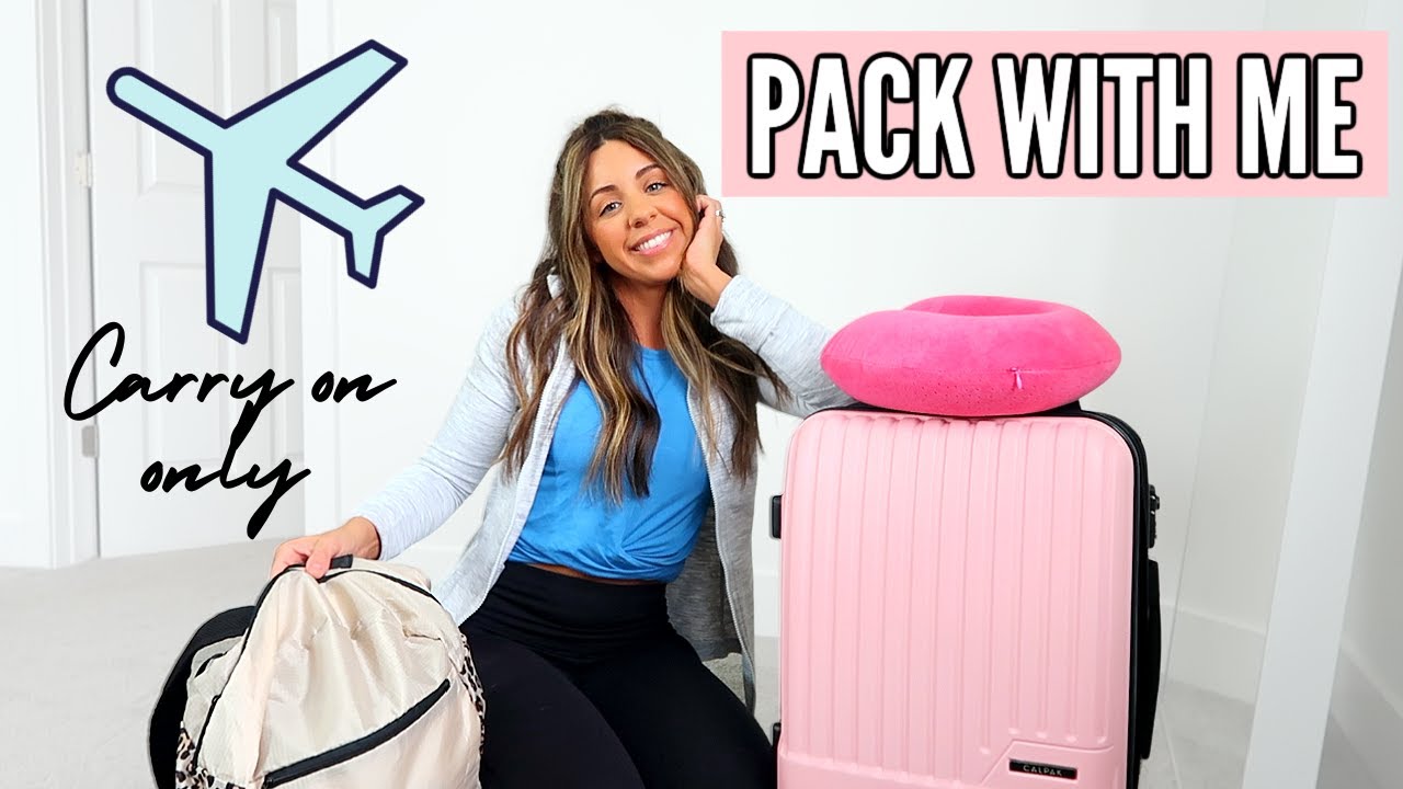 PACK WITH ME! CARRY ON ONLY!