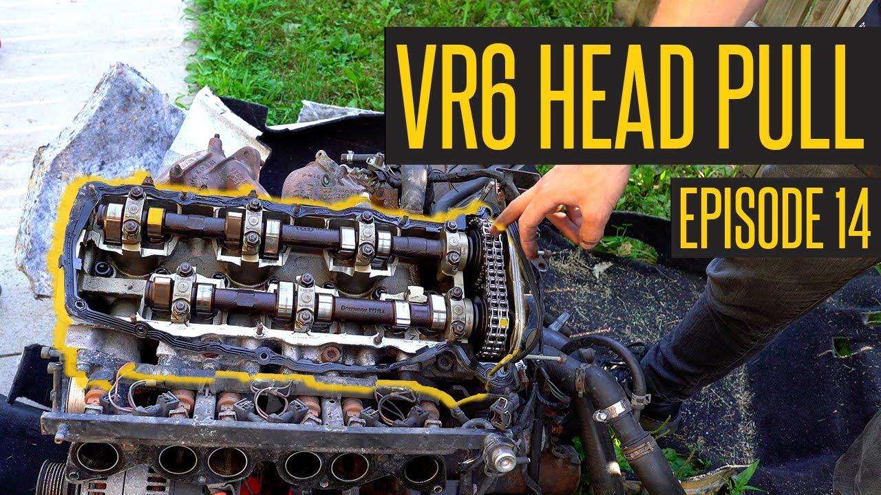 Volkswagen Jetta Build // VR6 Cylinder Head Removal
