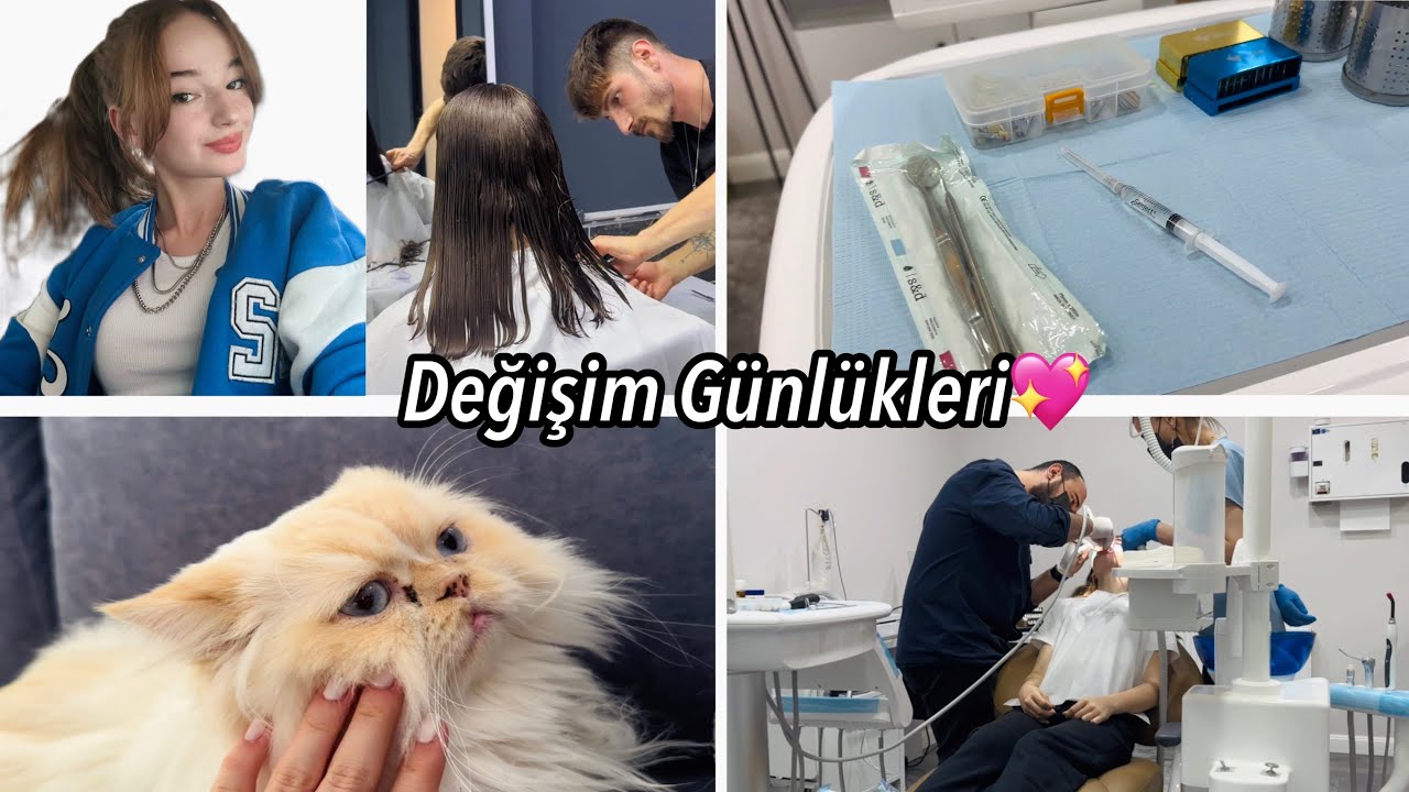 Değişim Günlükleri💗Yeni Şeyler Deniyorum.Ecre Ay