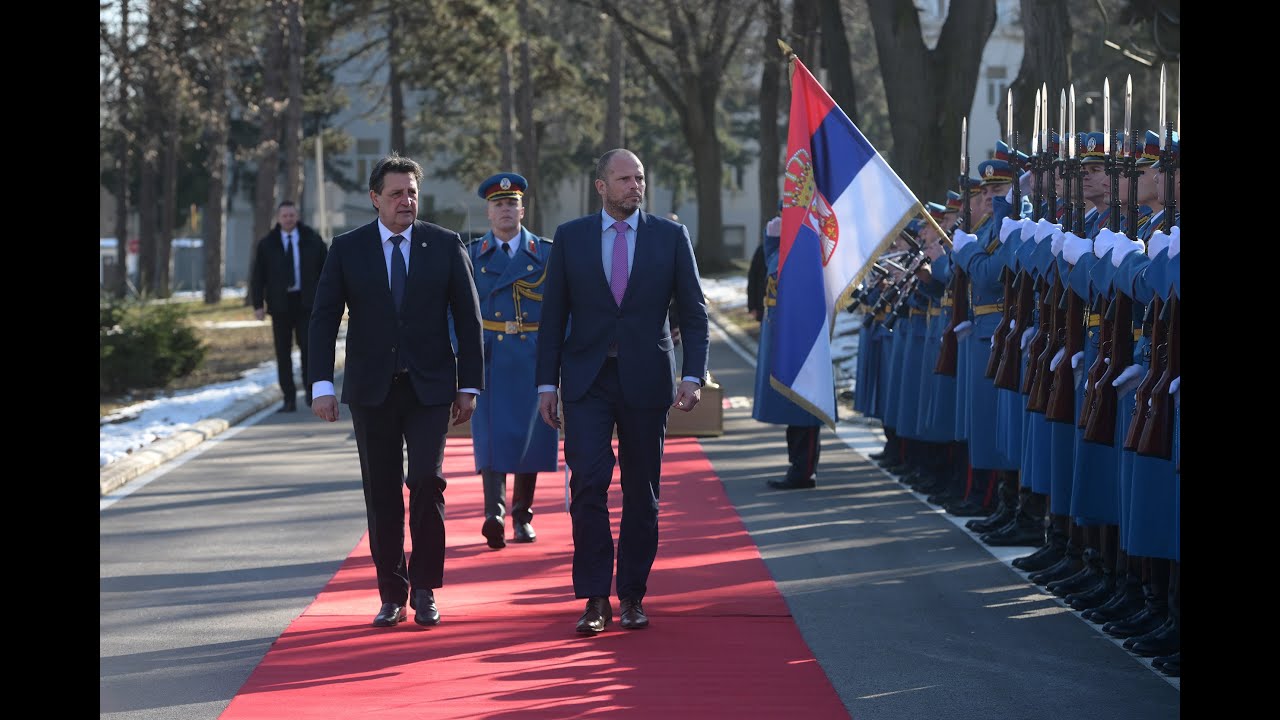 Sastanak ministra Gašića sa ministrom odbrane Kraljevine Belgije
